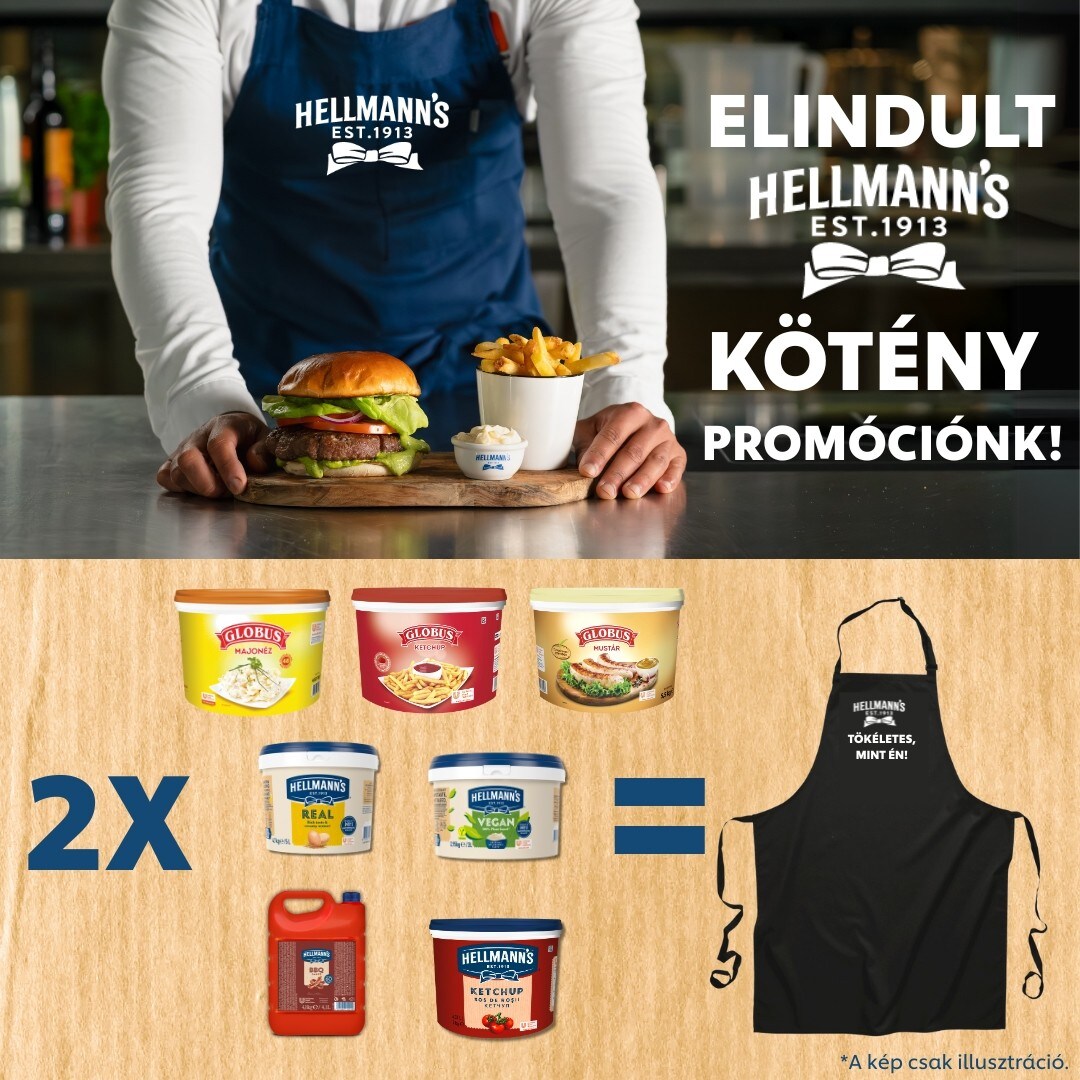  LEZÁRULT: 2025. Hellmann’s kötény promóció